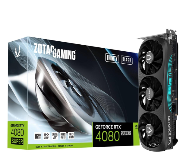 Zotac GeForce RTX 4080 SUPER Trinity Black Edition 16GB GDDR6X - 1209702 - zdjęcie